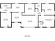 Layout of the home includes three bedrooms, a living area, and an adjacent dining area at 3905 Kirksford Dr, Decatur, GA 30035