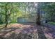 Backyard view showing the back of house and yard at 2800 Macon Se Dr, Atlanta, GA 30354