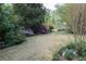 Lush backyard with mature trees, colorful azaleas, and a swing set at 2800 Memorial Se Dr, Atlanta, GA 30317