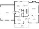 Main floor plan displays open layout with kitchen, dining, living areas, foyer, and garage at 8100 Greens Mill Way, Loganville, GA 30052