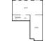 Basement level floor plan showing two basement areas with dimensions at 104 Marlow Dr, Woodstock, GA 30188