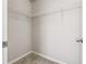 A walk in closet with wire shelving for efficient storage solutions at 104 Marlow Dr, Woodstock, GA 30188