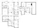 Layout of all three floors with multiple bedrooms, living spaces, and garage at 1058 Magnolia Dr, Villa Rica, GA 30180
