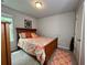 Bedroom with queen bed, carpet, neutral walls, and natural light at 2333 Castle Keep Way, Atlanta, GA 30316