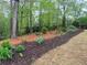 Landscaping with mulch and flowers at 4487 Park Place Ter, Marietta, GA 30066