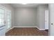 Eat-in kitchen area featuring access to the backyard and a nearby pantry at 73 Timber Ridge Dr, Cartersville, GA 30121