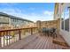 Private outdoor back deck provides a lovely outdoor entertainment space at 1647 Sabastian Ne Pt, Atlanta, GA 30329