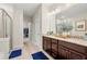 Spacious double vanity bathroom with granite countertops and separated shower at 1647 Sabastian Ne Pt, Atlanta, GA 30329