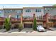 Charming townhomes featuring private garages and outdoor balconies perfect for relaxing and entertaining at 1647 Sabastian Ne Pt, Atlanta, GA 30329
