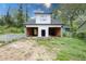New garage construction with open layout at 3353 Hemphill St, Atlanta, GA 30337