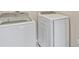Laundry room featuring modern washer and dryer units at 125 Leverett Ct, Fayetteville, GA 30215