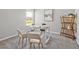 Office space with natural light, neutral tones, and carpet flooring, perfect for a home office at 125 Leverett Ct, Fayetteville, GA 30215