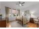 Charming bedroom with hardwood floors, natural light, and neutral decor exudes comfort and relaxation at 1285 Oakdale Ne Rd, Atlanta, GA 30307