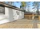 Spacious back deck adjacent to a house, ideal for outdoor gatherings and relaxation at 2241 Glendale Dr, Decatur, GA 30032