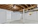 Spacious unfinished basement with exposed ceiling, perfect for future customization at 2241 Glendale Dr, Decatur, GA 30032