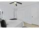 Bright bedroom with a large bed, a closet, and a ceiling fan at 2241 Glendale Dr, Decatur, GA 30032
