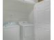 Laundry room with appliances and white shelving at 3131 Leyland Ct, Decatur, GA 30034