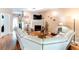 Comfortable living room featuring a fireplace, hardwood floors and neutral decor at 2904 Ridgeview Sw Dr, Atlanta, GA 30331