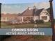 Heritage Pointe sign announces 'Coming Soon Active Adult Amenities' with Artisan Built Communities logo at 15 Masters Dr, Villa Rica, GA 30180