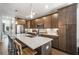 Kitchen featuring stainless steel appliances, a central island, and stylish pendant lighting at 383 Pratt Se Dr # 504, Atlanta, GA 30315