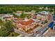 Aerial view of downtown area at 5017 Spring Hill Dr, Sugar Hill, GA 30518