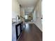 Inviting entryway features hardwood floors, and seamlessly transitions to the living space at 4215 Almanor Cir, Norcross, GA 30071