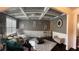 Inviting living room with a coffered ceiling and hardwood floors at 3716 Derringer Rdg, Loganville, GA 30052