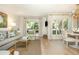 Bright living room with neutral tones and natural light from sliding doors leading to a porch at 39 Ivy Gates Ne, Atlanta, GA 30342