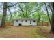 Spacious backyard with a patio and privacy fence at 912 Fairburn Nw Rd, Atlanta, GA 30331