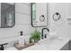 Elegant bathroom featuring modern fixtures and stylish design at 912 Fairburn Nw Rd, Atlanta, GA 30331