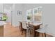 Bright dining room features hardwood floors and lots of natural light at 195 Childs Nw Dr, Atlanta, GA 30314
