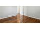 Bedroom with wooden floors at 8586 Taylor Rd, Riverdale, GA 30274
