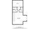 Upstairs floor plan displaying layout of Gathering room, attic, and bath at 120 Chastain Nw Rd # 608, Kennesaw, GA 30144