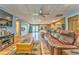 Spacious basement with living area, kitchenette, and walkout access to the outdoors at 1288 Reavesville Rd, Bowdon, GA 30108