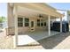 A view of a covered patio area with nice brickwork at 1815 Wellston Dr, Lawrenceville, GA 30043