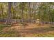Large private backyard with swing set and slide, perfect for outdoor activities and Gathering fun at 209 Red Fern Ct, Canton, GA 30114