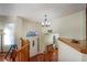 Bright foyer with hardwood floors and front door access at 209 Red Fern Ct, Canton, GA 30114