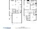 Floor plans showcasing the layout of the living spaces, bedrooms, bathrooms, and other rooms at 261 Highland Village Ln, Woodstock, GA 30188