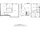Detailed floor plan showcasing main level living spaces, kitchen, bedrooms, and bathrooms dimensions at 5265 Bentley Hall Dr, Alpharetta, GA 30005