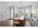 Bright dining room with a large table and stylish decor at 2614 Talley St, Decatur, GA 30030