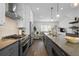Modern kitchen with stainless steel appliances, sleek countertops, and open layout at 2614 Talley St, Decatur, GA 30030