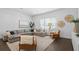 Bright living room features modern furnishings and a large window at 2614 Talley St, Decatur, GA 30030