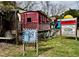 Quaint breakfast caboose establishment with outdoor seating and hand-painted signage at 262 E Main St, Rutledge, GA 30663
