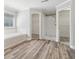 Bathroom featuring a soaking tub, step-in shower, and dual walk-in closets at 1755 Pinetree Pass Sw Ln, Lilburn, GA 30047