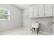 Laundry room with a utility sink and cabinets at 1755 Pinetree Pass Sw Ln, Lilburn, GA 30047