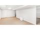 Finished basement with neutral walls and carpet flooring at 133 Cross Gate Dr, Marietta, GA 30068