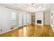 Living room features hardwood floors, gas fireplace, and great natural light at 133 Cross Gate Dr, Marietta, GA 30068