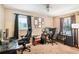 Spacious office featuring two workstations, natural light and neutral paint at 133 Cross Gate Dr, Marietta, GA 30068