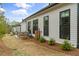 Backyard with patio and fire pit at 228 Idylwilde Way, Canton, GA 30115