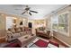 Bright and airy living room with hardwood floors, comfortable seating, and open layout at 4070 Amber Leaf Dr, Roswell, GA 30076